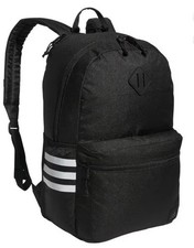 NEW Adidas Classic 3S 5 Backpack, Black/White