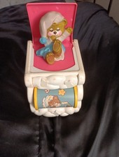 Vintage Jack in the Box Toy Teddy Beddy Bear