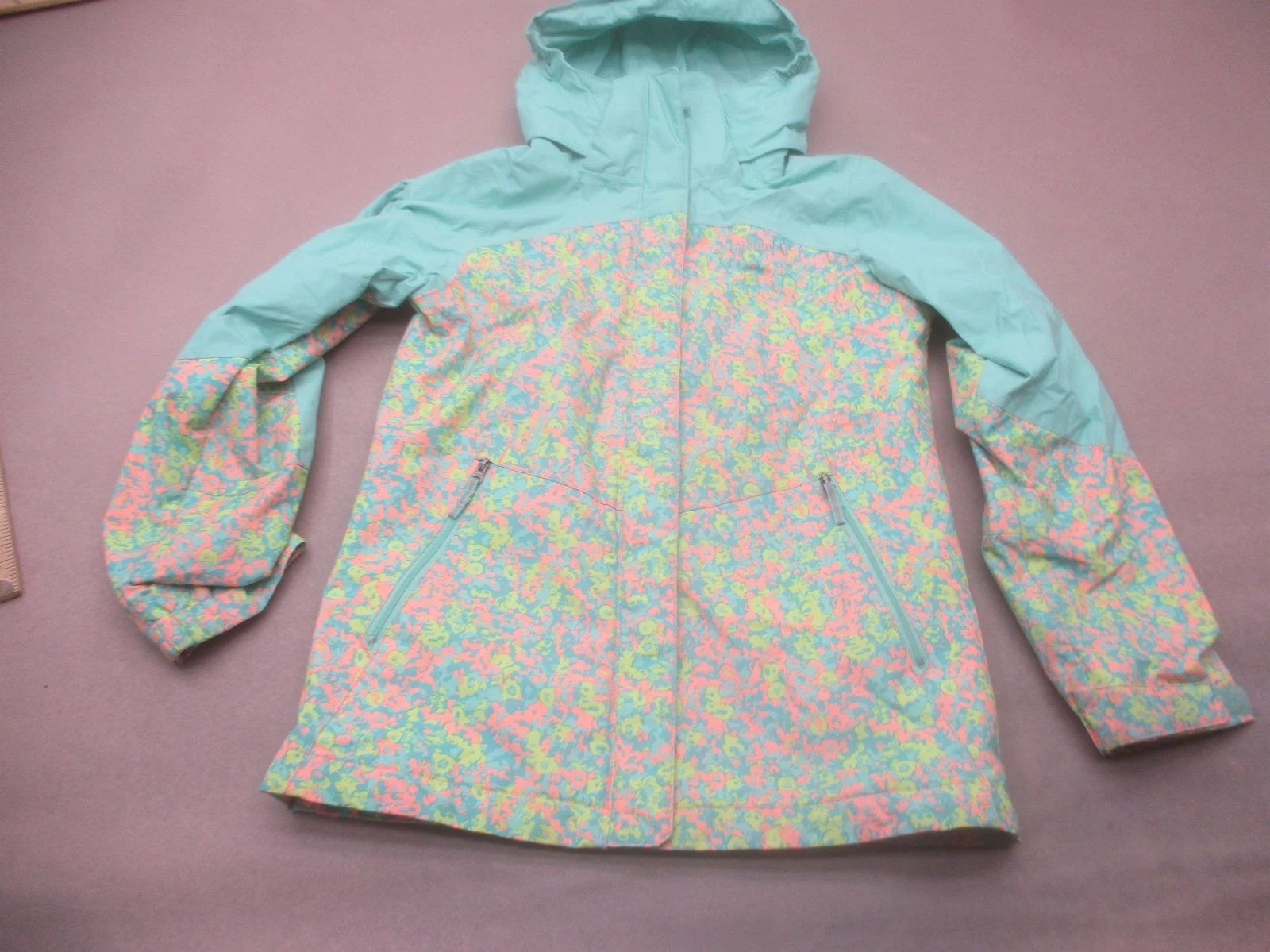 Columbia Size M (10-12) Kids Multicolor Hooded Pockets Outdoor Shell Jacket 571
Opens in a new windo