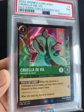 2022 DISNEY LORCANA #4 - CRUELLA DE VIL - D23 EXPO COLLECTORS SET