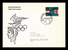 Dr Jim Stamps Liechtenstein 1964 Olympic Games First Day Cover