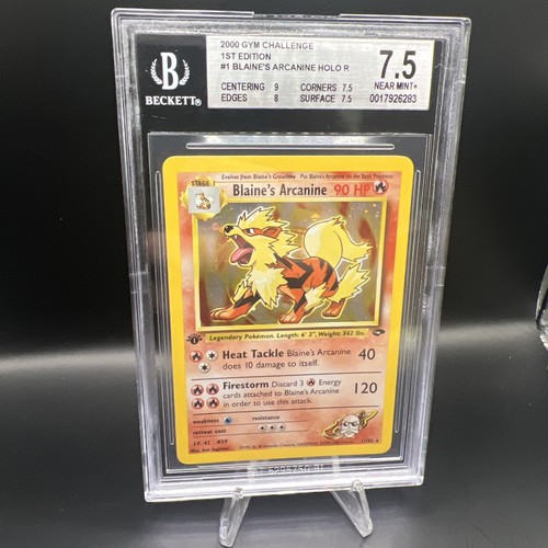 Blaine (1st Edition) graded BGS 7.5 for sale on eBay
