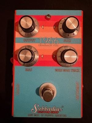 Sabbadius  1966 Fuzz face Germanium no longer made Hendrix