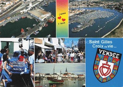 Saint-Gilles-Croix-de-Vie Vendee Various Views 
