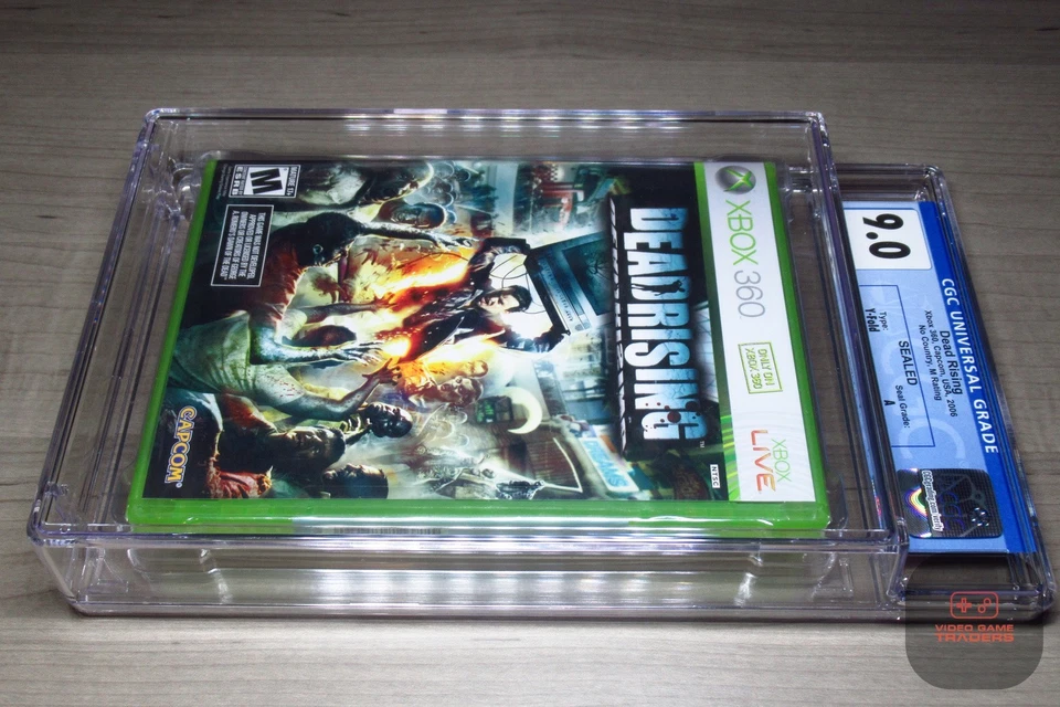 CGC 9.0 A - Dead Rising 1 Early Print, White-Label Xbox 360 2006 NEW! - RARE! - Image 3 of 4