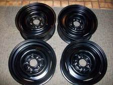 1977-1990 Chevy Caprice Impala Gm Restored 15x6 Steel Wheels 5x4 34lugs