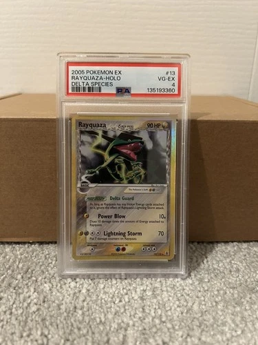 Rayquaza (Delta Species) 13/113 Delta Species Holo PSA 4 - LOW POP