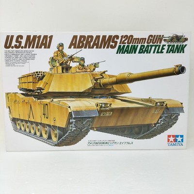 1/35 American M1A1 Tank Big Gun Abrams TAMIYA