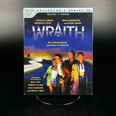 THE WRAITH: Collector's Series (Blu-ray + Digital) Charlie Sheen *NEW/SEALED*