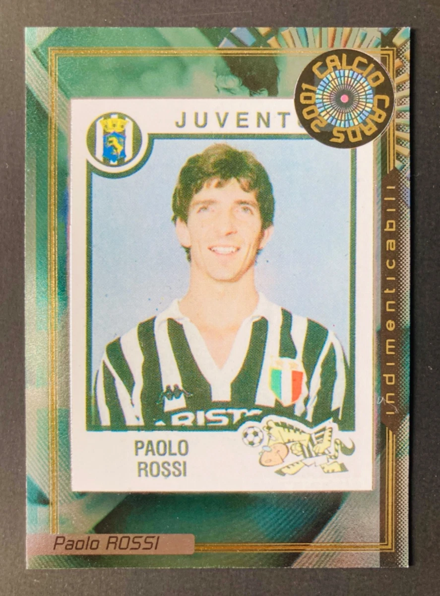 Carte De Collection Paolo Rossi – Hellas Verona – Score UK – édition Rare