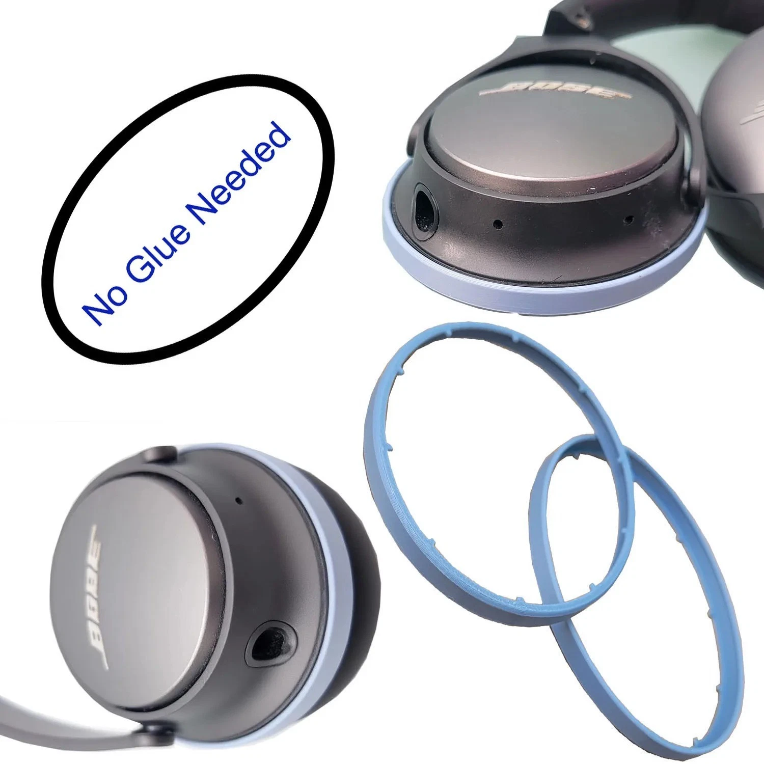 Headphone Repair Parts For Bose QC25 QC35 Custom Housing Trim 0