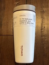Owala SmoothSip Slider Insulated Stainless Steel Tumbler 20oz   Vanilla Bean NEW