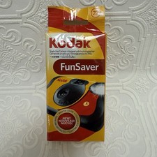 Kodak FunSaver 35mm Disposable Film Camera 27 Exposures, New Sealed