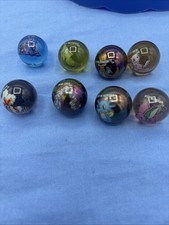 Vintage Pok mon Marbles- Lot Of 8 - ToyBizz - 118 Golden, 95 Onix, 116 Horsea