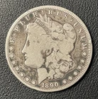 1890-CC Morgan Silver One $1 Dollar -VG