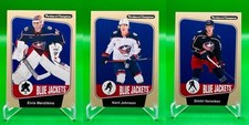 2024-25 Parkhurst Champions Hockey Columbus Blue Jackets 3-Card Lot (A)