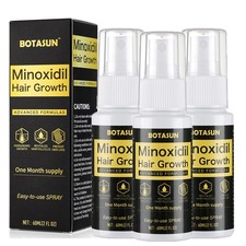 3 PACK 5 Minoxidil Hair Growth Spray for Men Hair Loss Treatment 3 Month Supply