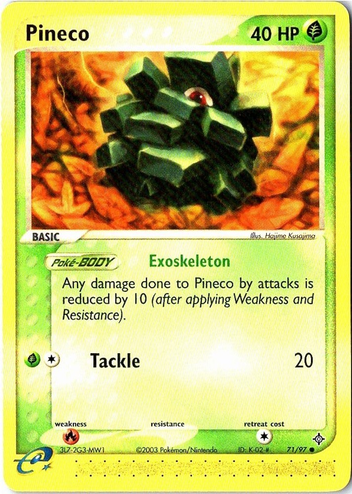 Pineco 71/97 EX Dragon