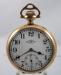 1921 Ball Hamilton 999N 23 J Adj. Lever Set 16s GF Railroad Pocket Watch