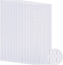 2400 Pieces Foam Dots Dual-Adhesive 3D Foam Tapes Pop Dots Adhesive Mount for Cr