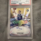 Topps Chrome Cooper Flagg Gold Refractor Autograph /50 Dallas Mavericks PSA 10