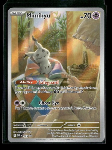 Pokemon Mimikyu #075 SV: Scarlet & Violet Promo Cards