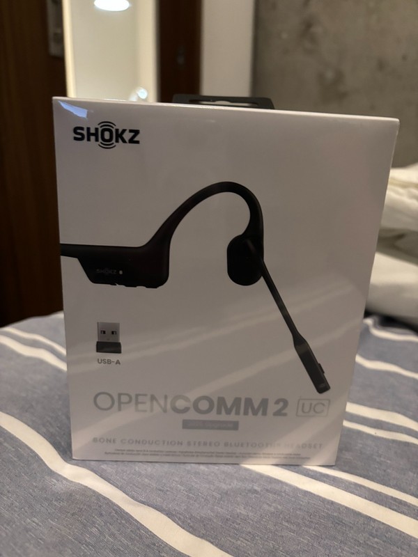 OpenComm2 USB-C 2025 upgrade, 2 year warranty, black, bluetooth
