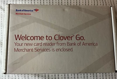 Bank of America Clover Go Chip Card Reader Swiper for Mobile Phone