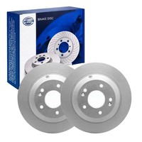 2X Hella Bremsscheiben 314Mm Hinten Passend FüR Hyundai Genesis 55729PRO