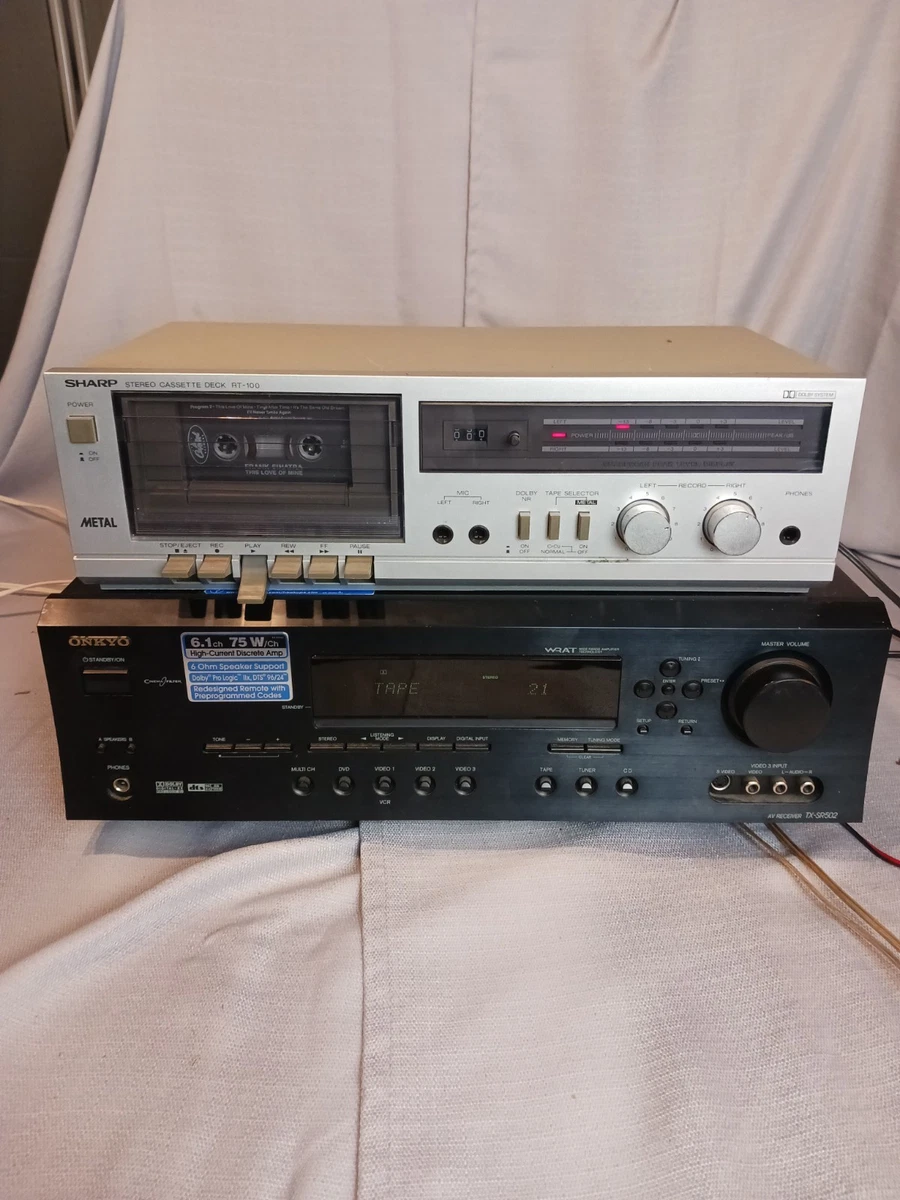 sharp cassette deck products for sale | eBay