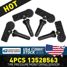 Set of 4 OEM TPMS TIRE PRESSURE SENSORS for SILVERADO SIERRA Genuine 13528563