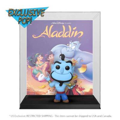 Aladdin (1992) - Genie with Lamp Pop! VHS Covers Vinyl Figure OE