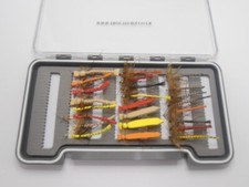 Daddy Long Legs Trout Flies, 24 Boxed detached body, Many variations