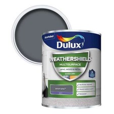 Dulux Weathershield Multi-Surface Quick Dry Satin Paint - All Colours / Sizes