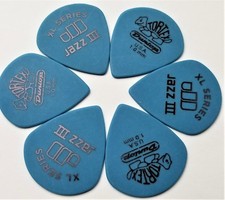 Jim Dunlop Tortex Jazz III XL 6 Picks 1.0mm