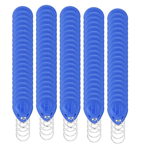 100Pcs RFID Transponder Chipschlüssel Schloss Keyfob 125Khz ID Zugangskarte - Bild 6 von 9
