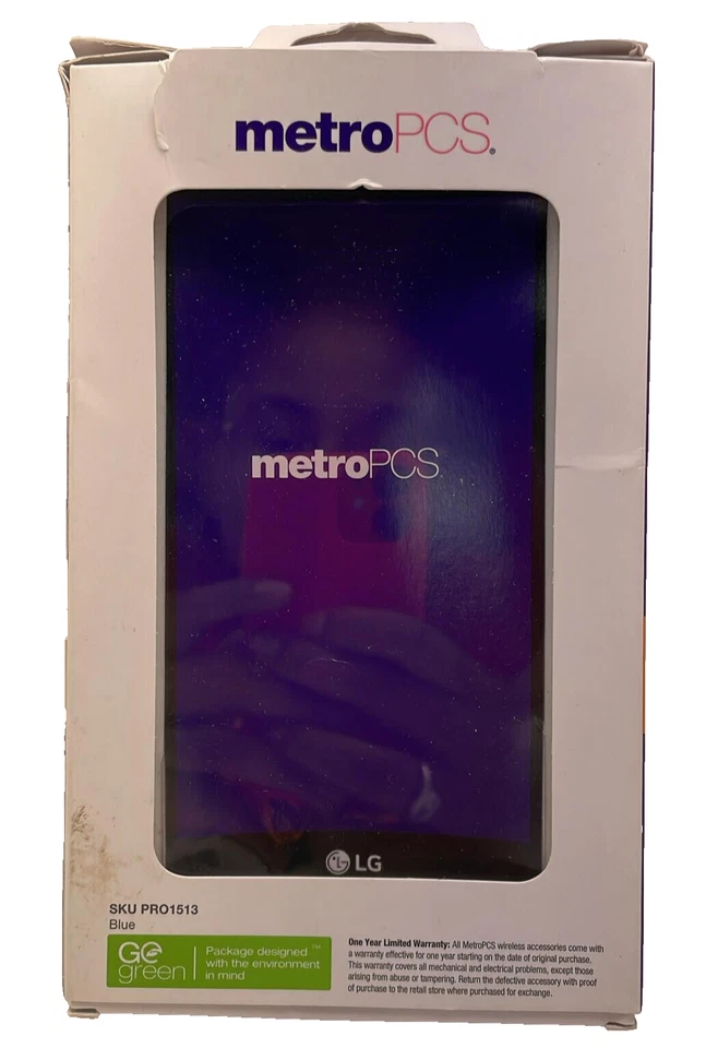 MetroPCS Cavalletto Design Protezione Custodia per LG G Stylo - Blu - Immagine 2 di 4