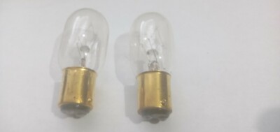 GUIDE-LITE 25 WATT VACUUM CLEANER LIGHT BULBS --  PACK OF TWO