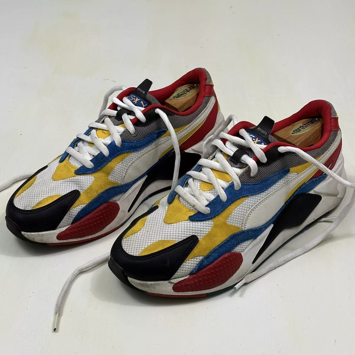 Aceptado colateral Órgano digestivo PUMA RS-X3 Running Shoes Men 11.5 Puzzle 2019 371570-04 red blue yellow  Sneakers | eBay