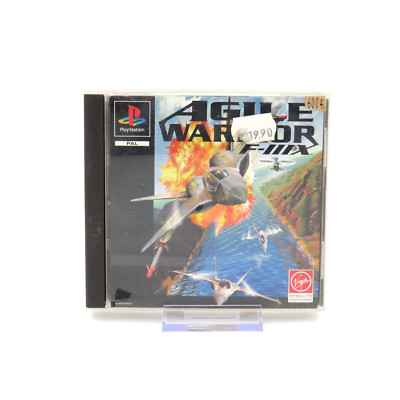 Agile Warrior F-IIIX (Sony Playstation 1) PS1 Spiel Komplett CiB