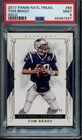 2017 National Treasures #89 TOM BRADY GOLD /49 PSA 9 Mint Patriots POP 4