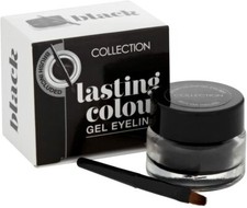 12 x Collection Lasting Colour Gel Eyeliner with Brush | Intense | Black