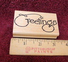 Annette Watkins Rubber Stamp - Greetings