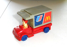 Vintage 1996 United Airlines & McDonalds Delivery Truck Ronald Toy