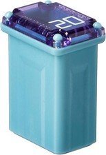 Bussmann Fmm Series 20 Amp Maxi Fuse Female Micro Slow Blow Blue Individual Pack