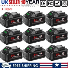 10PACK For Milwaukee for M18 Lithium 8.0Ah Extended Capacity Battery 48-11-1860