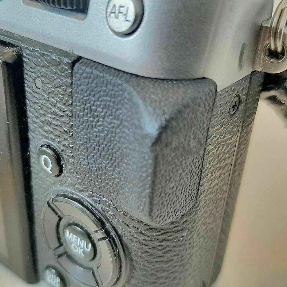 Set di 4 pezzi) Copia NUOVA per Fujifilm FUJI X-T1 XT1 Corpo impugnatura in gomma pollice posteriore copertura in gomma laterale anteriore pezzo di ricambio per fotocamera  44