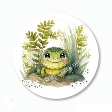 Adorable Frog Favors Toad Labels Froggy Scrapbook Stickers Envelope Seals