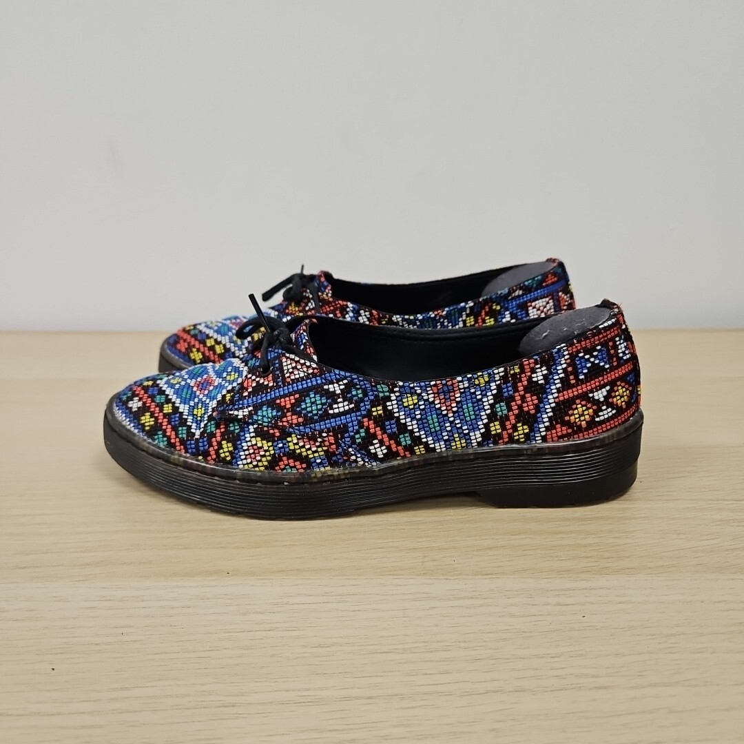 Dr Martens 1461 Morada Hole Aztec Navajo Lightweight Flat Shoes
