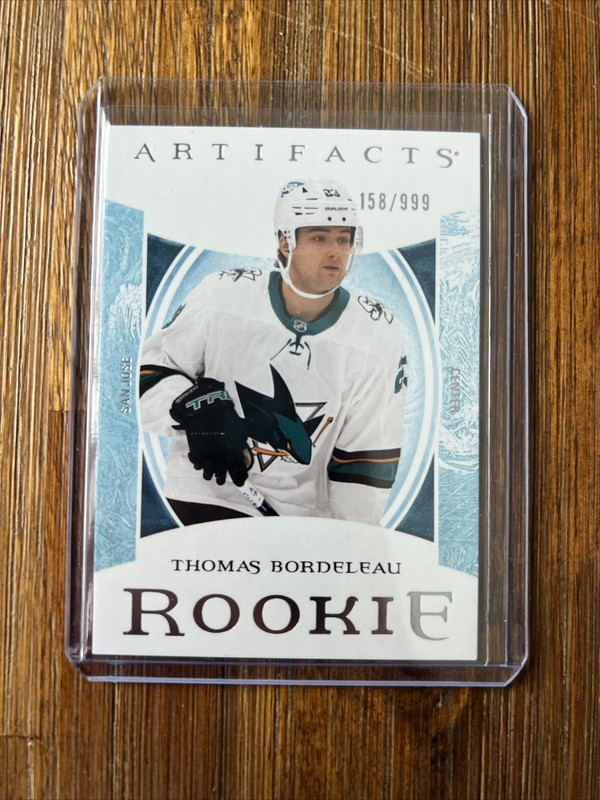 2022-23 Upper Deck Artifacts Thomas Bordeleau #178 RC /999